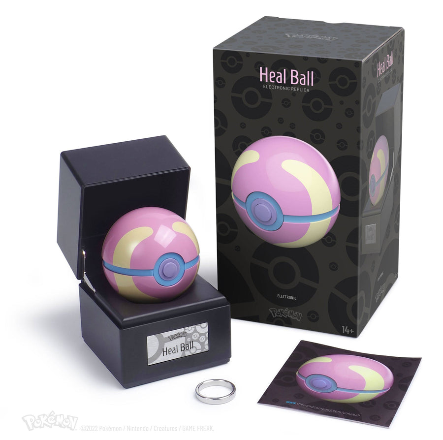 The Wand Company Pokémon Die-Cast Heal Ball Replica, Infinity Collectables