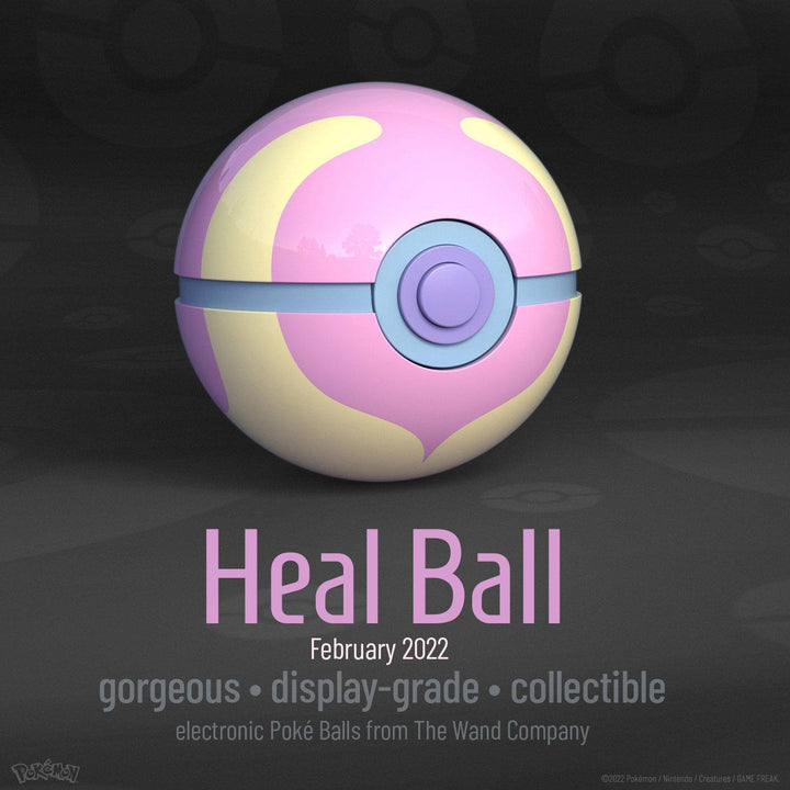 The Wand Company Pokémon Die-Cast Heal Ball Replica, Infinity Collectables