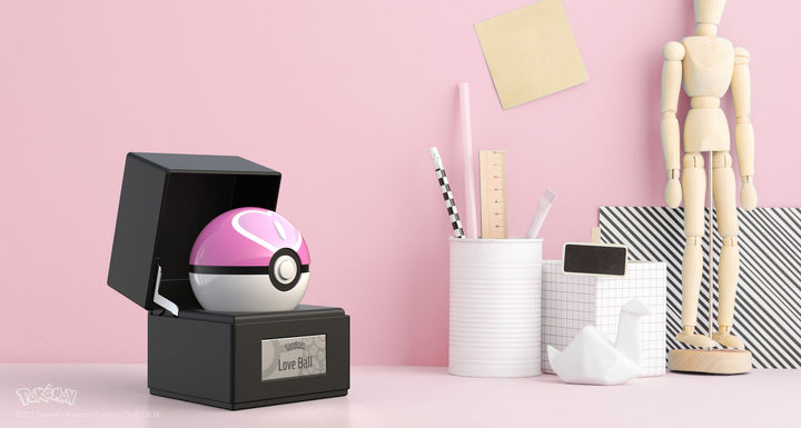 The Wand Company Pokémon Die-Cast Love Ball Replica