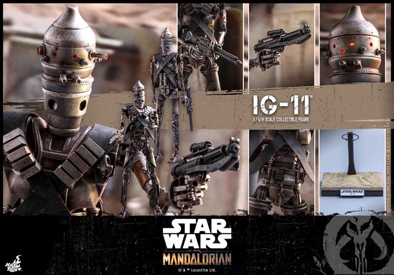 Hot Toys 1:6 Star Wars The Mandalorian IG-11, Infinity Collectables