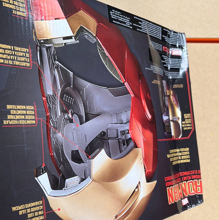 Marvel Legends Avengers Iron Man Electronic Helmet (1:1 Replica) *Damaged Box or Ex Returns (all items checked)