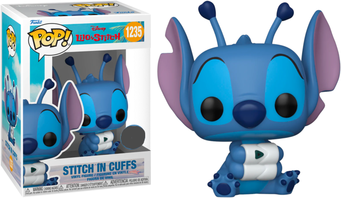 Lilo & Stitch Stitch in Cuffs Funko Pop! Vinyl Figure