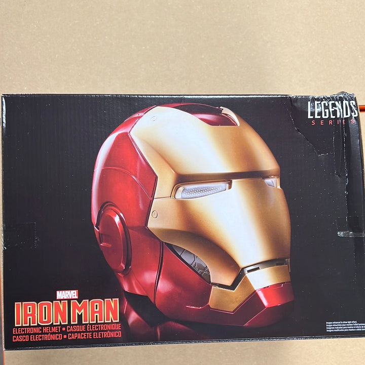 Marvel Legends Avengers Iron Man Electronic Helmet (1:1 Replica) *Damaged Box or Ex Returns (all items checked)