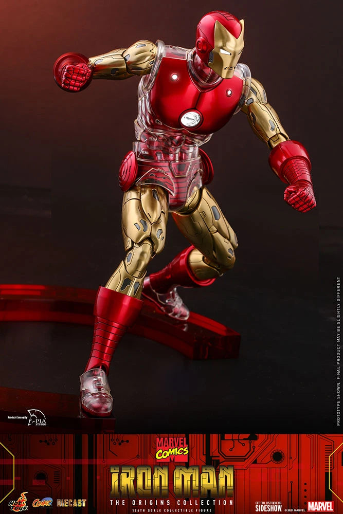 Hot Toys Marvel Comics The Origin Collection 1/6th Scale Iron Man Figure