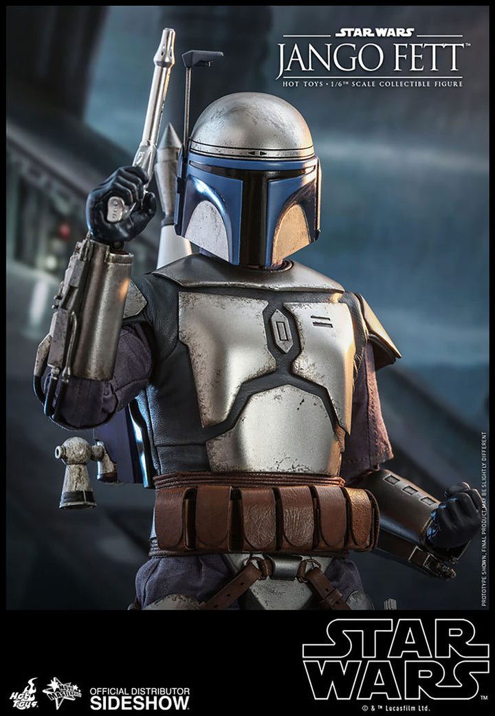 Hot Toys Star Wars Attack of the Clones 1/6 Scale Jango Fett Action Figure