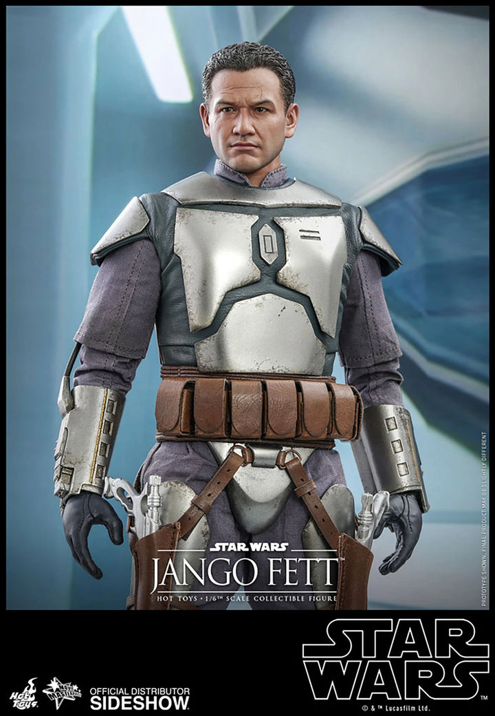 Hot Toys Star Wars Attack of the Clones 1/6 Scale Jango Fett Action Figure