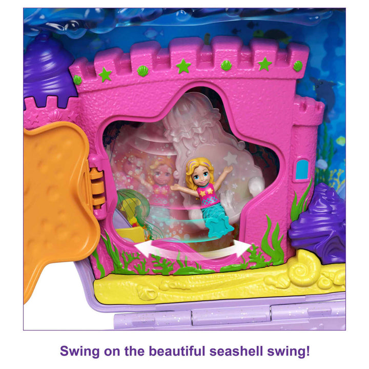 Polly Pocket Tiny Power Seashell Purse Playset