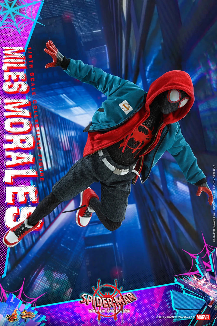 Hot Toys Spider-Man Into the Spider-Verse 1/6th Scale Miles Morales Figure