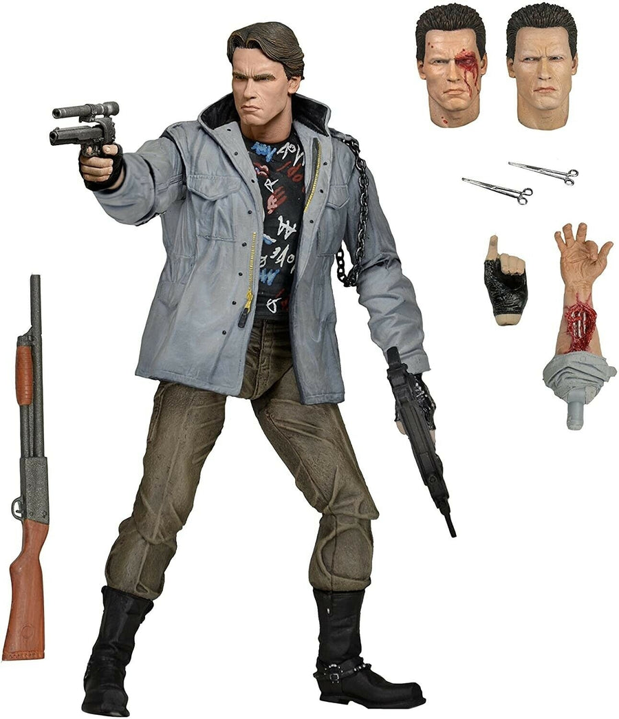 NECA Terminator Ultimate Tech Noir T-800 Action Figure, Infinity Collectables