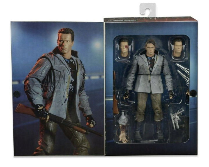 NECA Terminator Ultimate Tech Noir T-800 Action Figure, Infinity Collectables