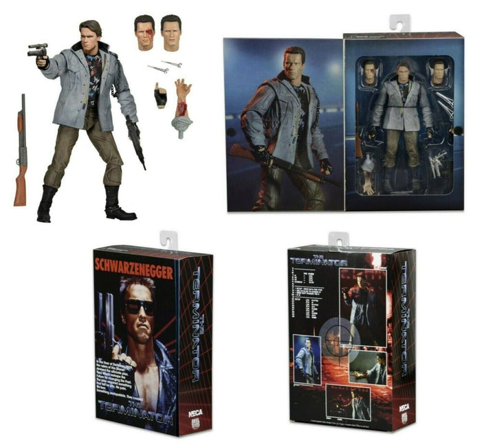 NECA Terminator Ultimate Tech Noir T-800 Action Figure, Infinity Collectables