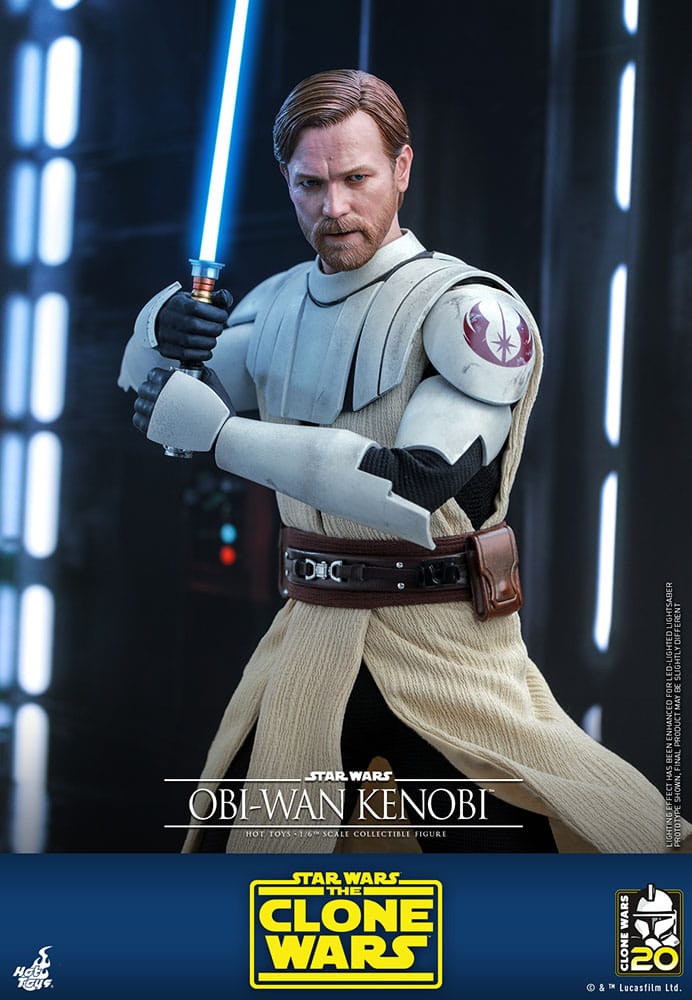 Hot Toys Star Wars Attack Of The Clones 20th Anniversary 1/6 Scale Obi-Wan Kenobi