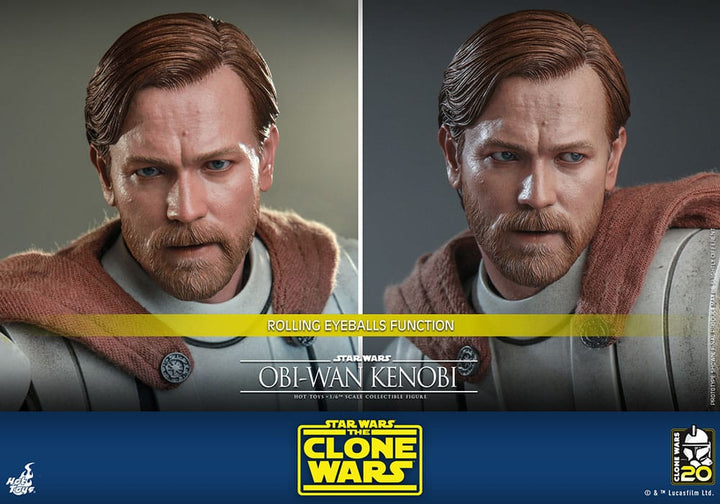 Hot Toys Star Wars Attack Of The Clones 20th Anniversary 1/6 Scale Obi-Wan Kenobi