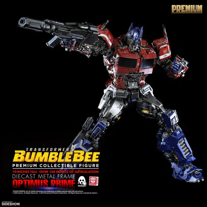 Threezero Transformers Bumblebee Movie Optimus Prime Premium Figure