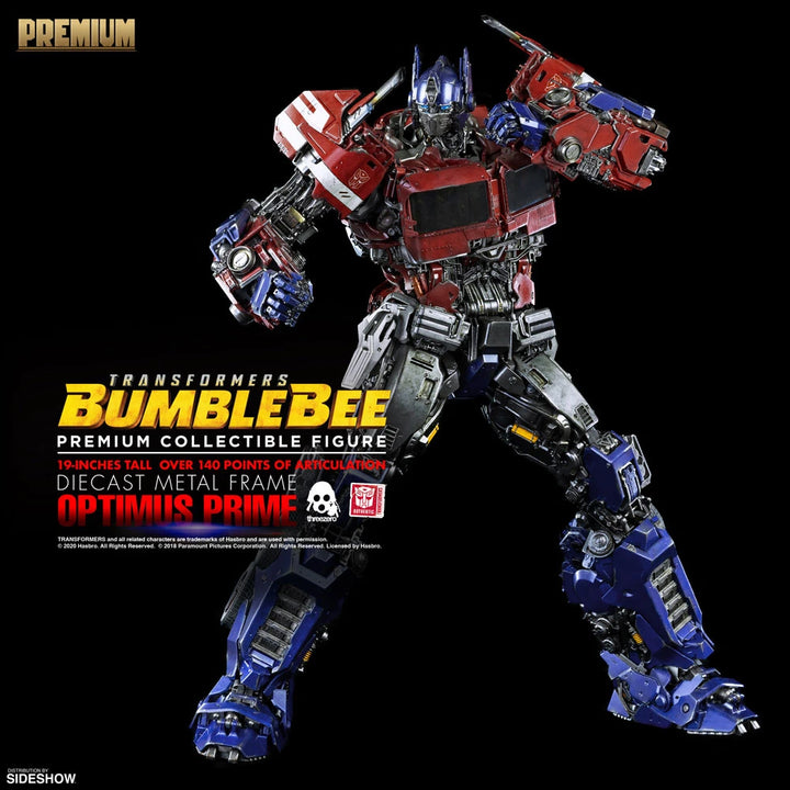 Threezero Transformers Bumblebee Movie Optimus Prime Premium Figure