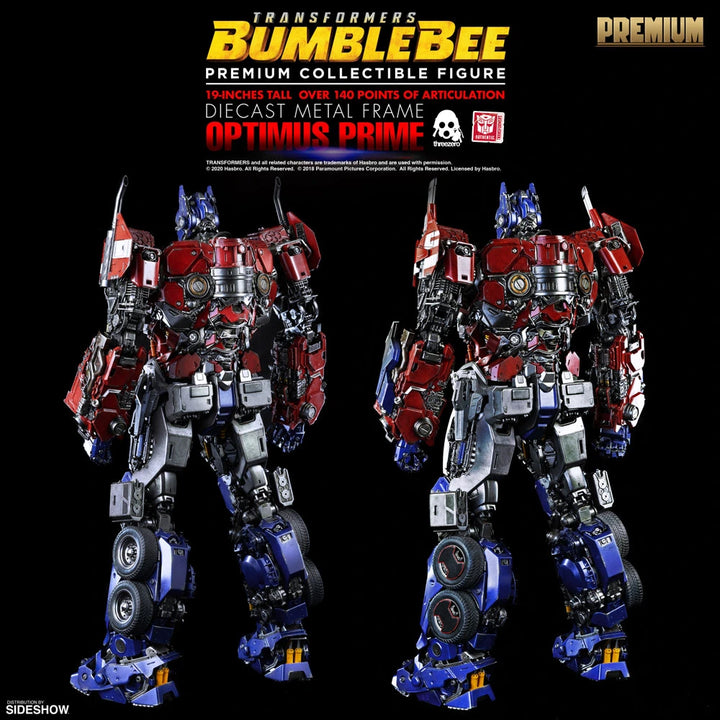 Threezero Transformers Bumblebee Movie Optimus Prime Premium Figure