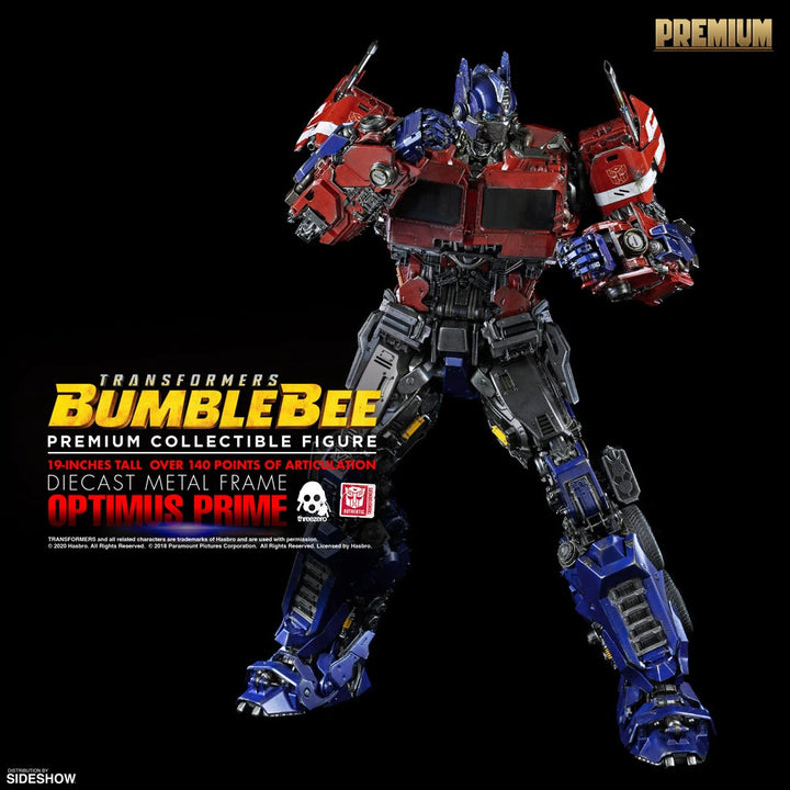 Threezero Transformers Bumblebee Movie Optimus Prime Premium Figure
