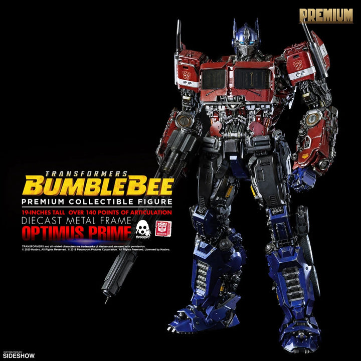 Threezero Transformers Bumblebee Movie Optimus Prime Premium Figure