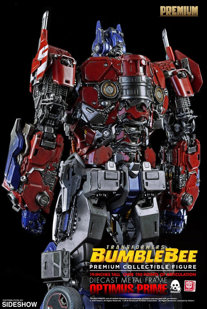 Threezero Transformers Bumblebee Movie Optimus Prime Premium Figure