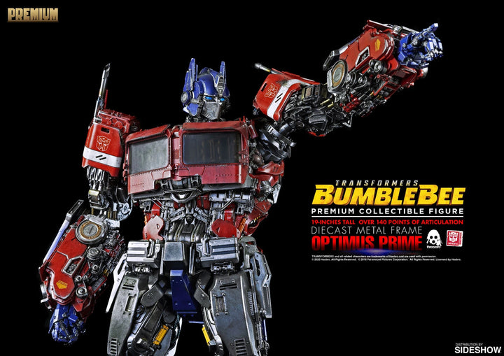 Threezero Transformers Bumblebee Movie Optimus Prime Premium Figure