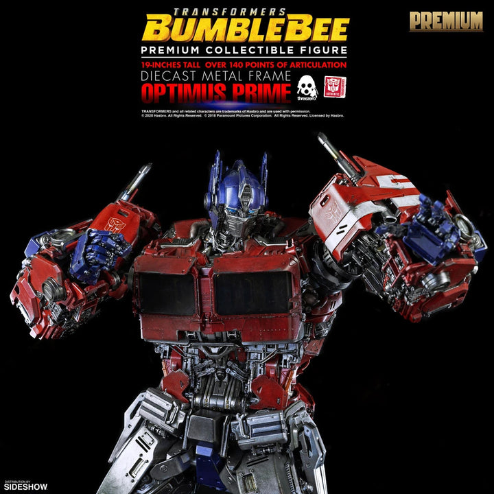 Threezero Transformers Bumblebee Movie Optimus Prime Premium Figure