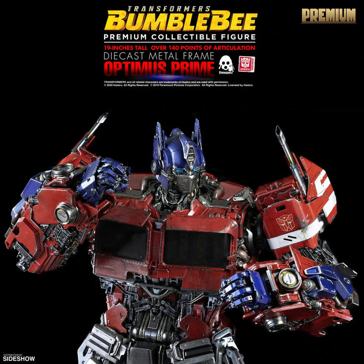 Threezero Transformers Bumblebee Movie Optimus Prime Premium Figure