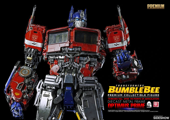 Threezero Transformers Bumblebee Movie Optimus Prime Premium Figure