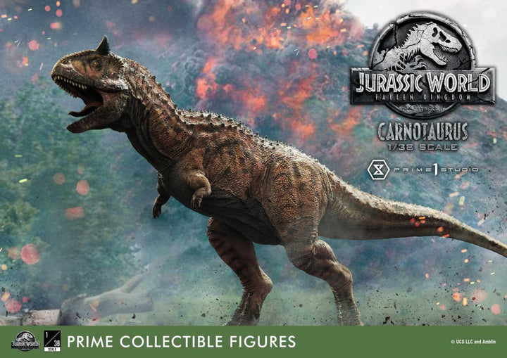 Jurassic World Fallen Kingdom Prime Collectibles PVC Statue 1/38 Scale Carnotaurus