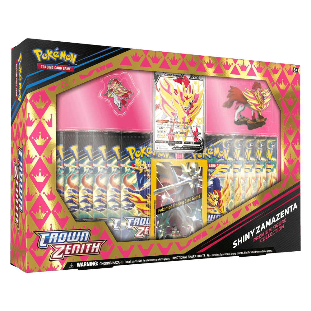 Pokemon TCG Crown Zenith: Premium Figure Collection Shiny Zamazenta