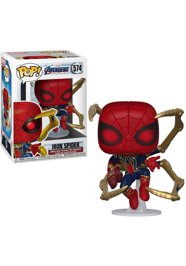 Marvel Avengers Endgame Iron Spider with Nano Gauntlet Funko Pop! Vinyl, Infinity Collectables