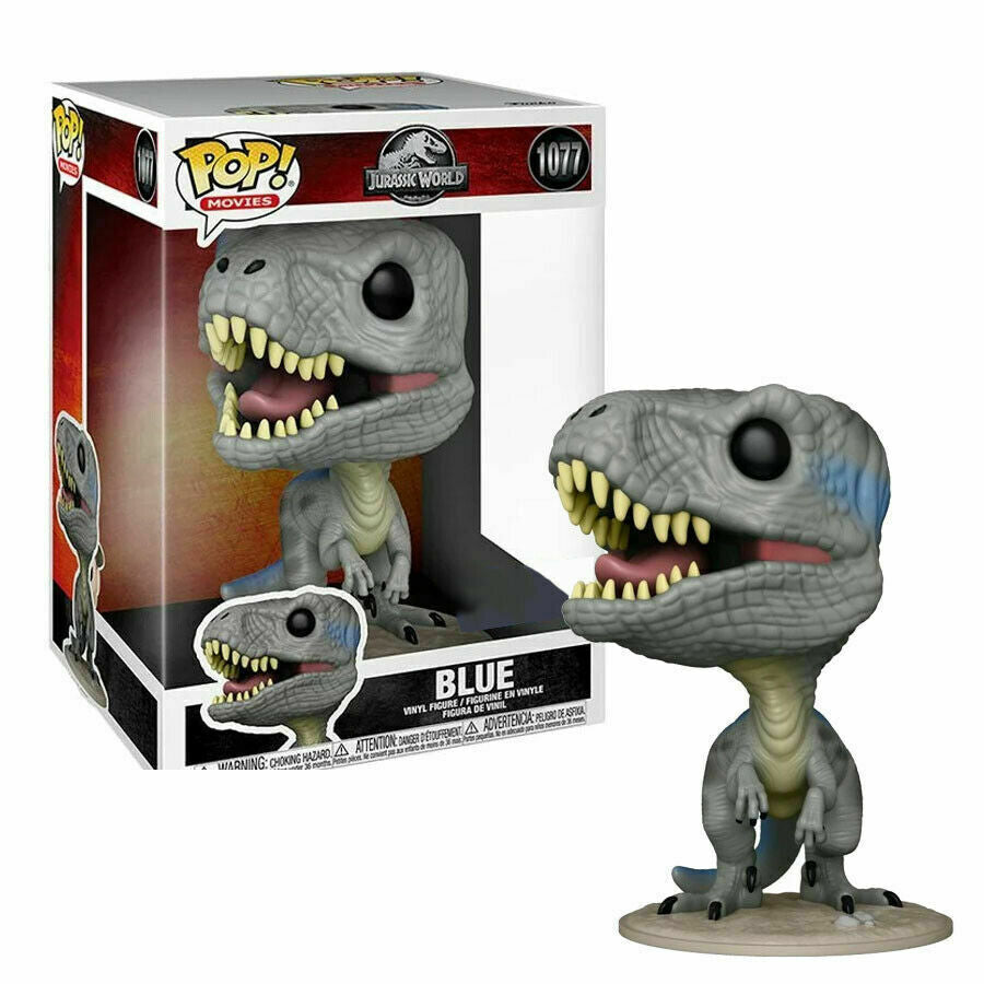 Jurassic World Blue 10" Exclusive Pop! Vinyl Figure, Infinity Collectables