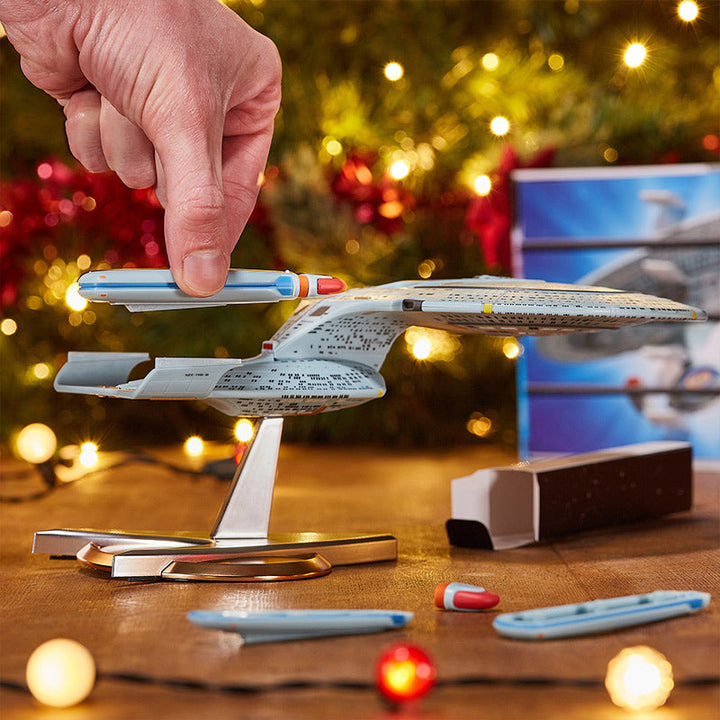 Official Star Trek USS Enterprise (NCC-1701-D) Countdown Character Advent Calendar