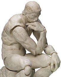 The Table Museum Figma Action Figure The Thinker Plaster Version, Collectables > Anime Collectables, Infinity Collectables