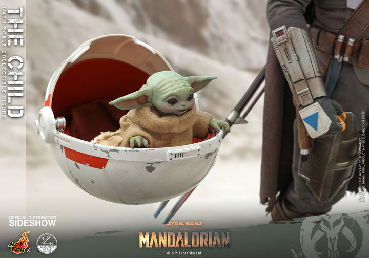 Hot Toys Star Wars The Mandalorian Action Figure 1/4 The Child, Infinity Collectables