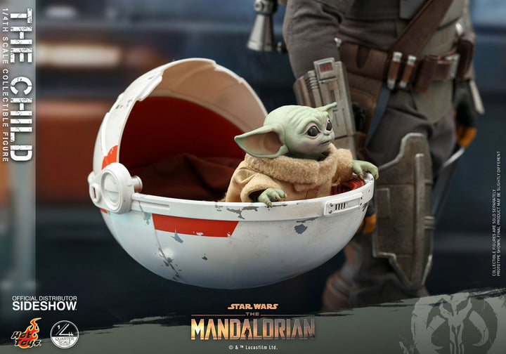 Hot Toys Star Wars The Mandalorian Action Figure 1/4 The Child, Infinity Collectables