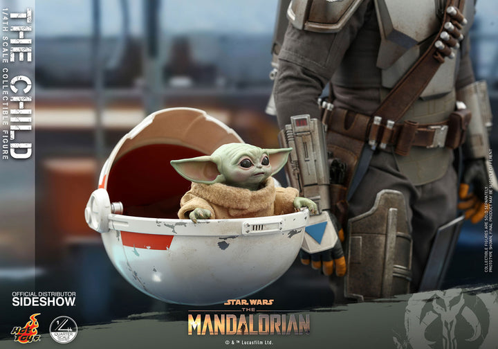Hot Toys Star Wars The Mandalorian Action Figure 1/4 The Child, Infinity Collectables