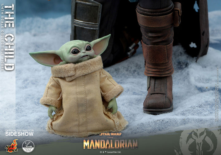 Hot Toys Star Wars The Mandalorian Action Figure 1/4 The Child, Infinity Collectables