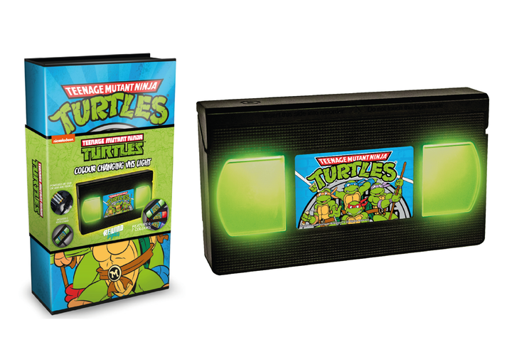 Official Teenage Mutant Ninja Turtles (TMNT) Retro VHS Light
