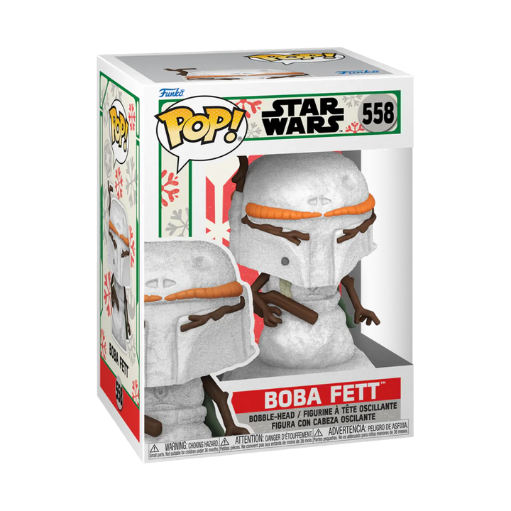 Star Wars Snowman 2022 Christmas Character Funko Pop! Bundle