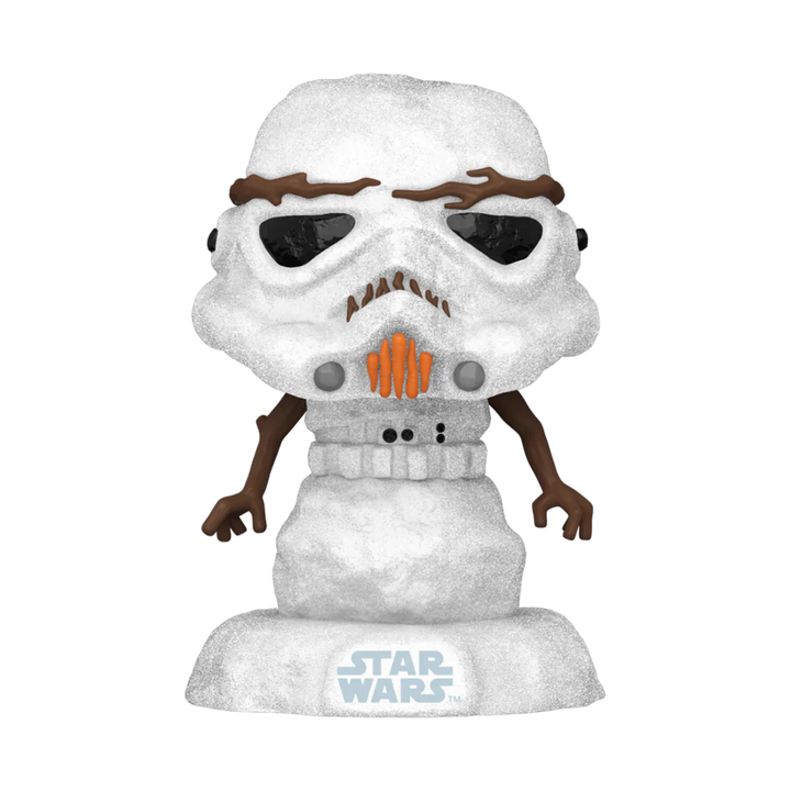 Star Wars Snowman 2022 Christmas Character Funko Pop! Bundle