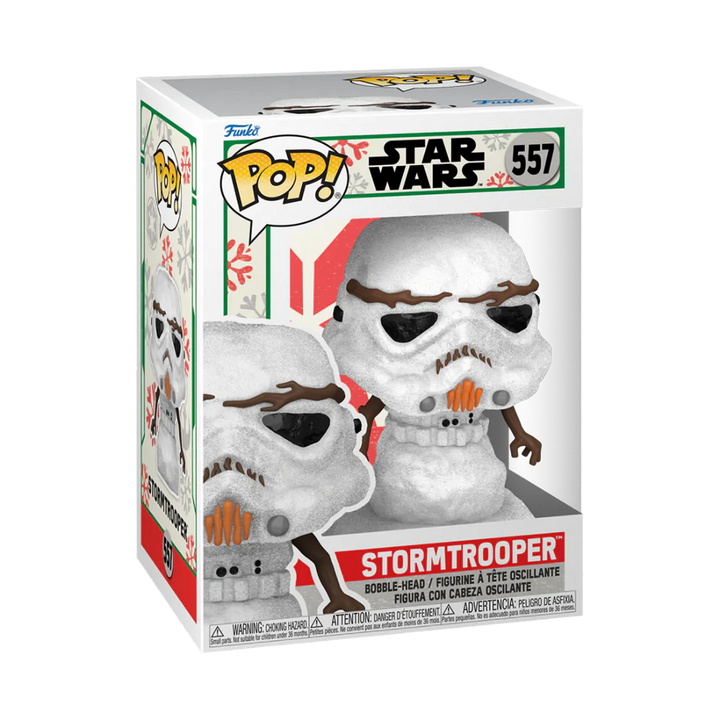 Star Wars Snowman 2022 Christmas Character Funko Pop! Bundle