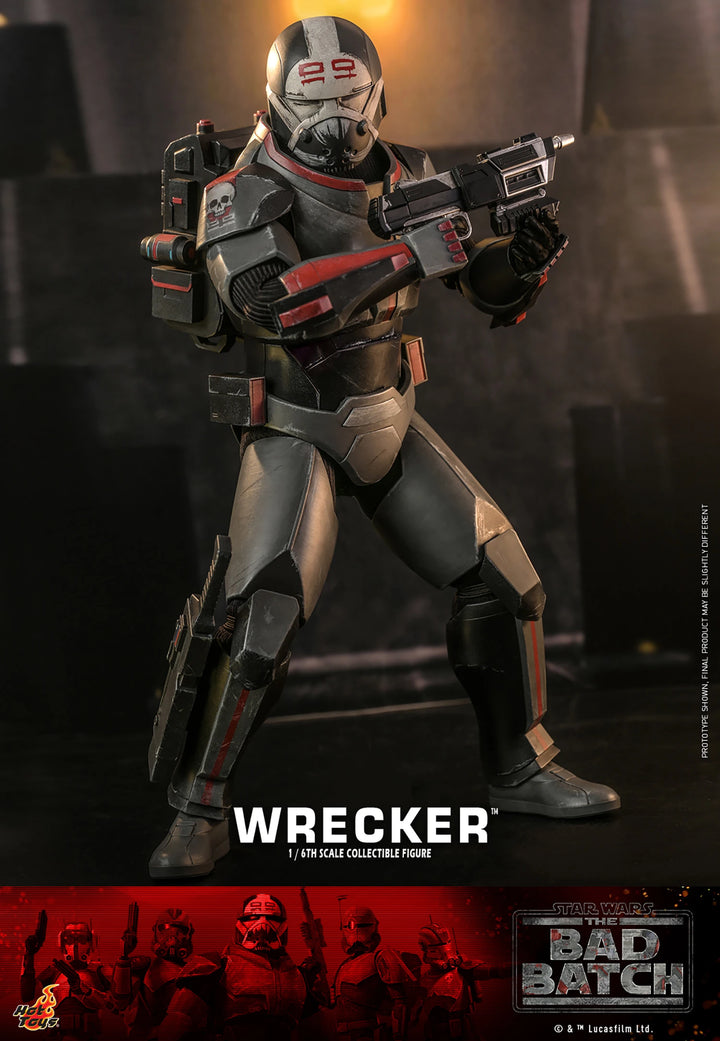 Hot Toys 1/6th Scale Figure Star Wars The Bad Batch Wrecker