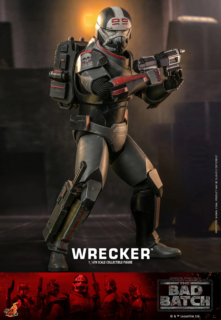 Hot Toys 1/6th Scale Figure Star Wars The Bad Batch Wrecker