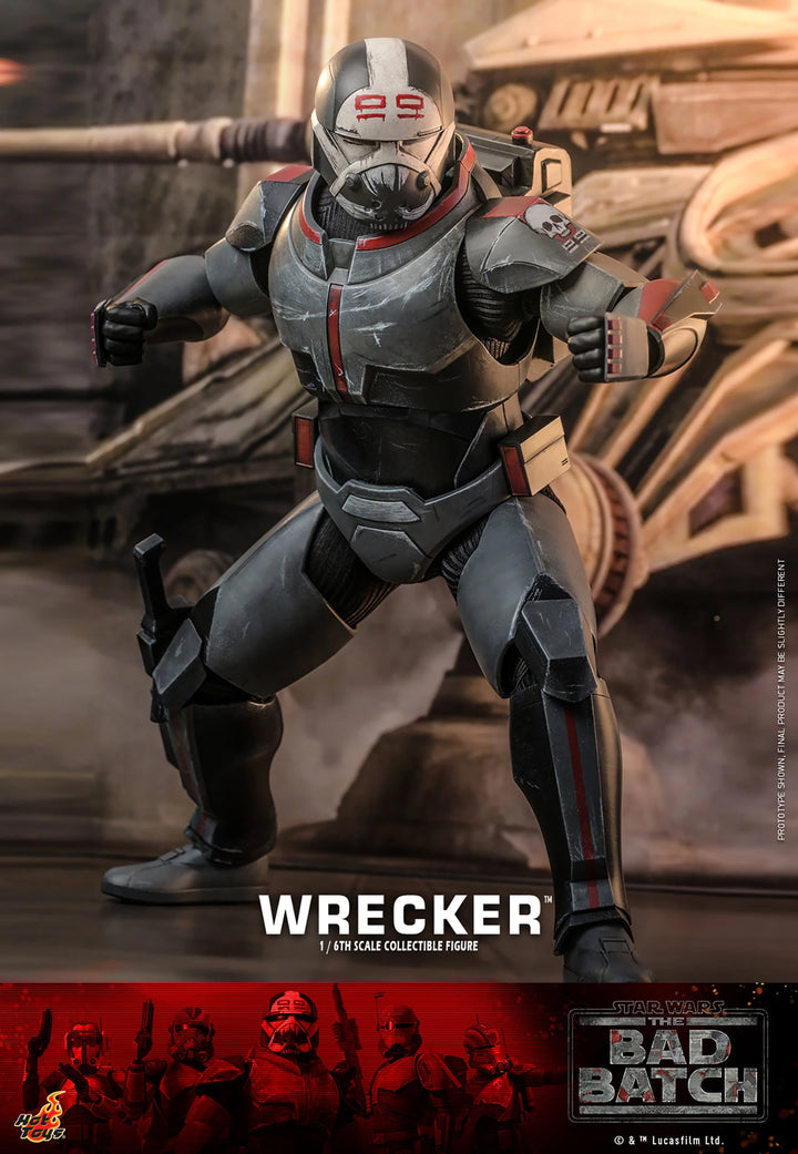 Hot Toys 1/6th Scale Figure Star Wars The Bad Batch Wrecker