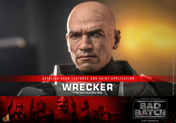 Hot Toys 1/6th Scale Figure Star Wars The Bad Batch Wrecker