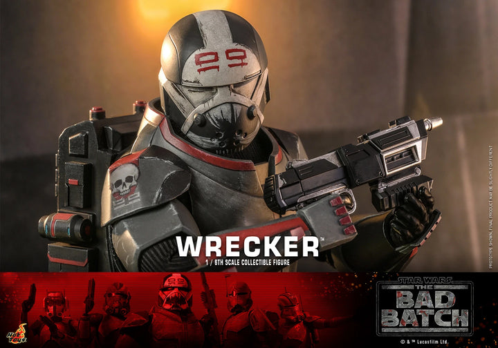 Hot Toys 1/6th Scale Figure Star Wars The Bad Batch Wrecker