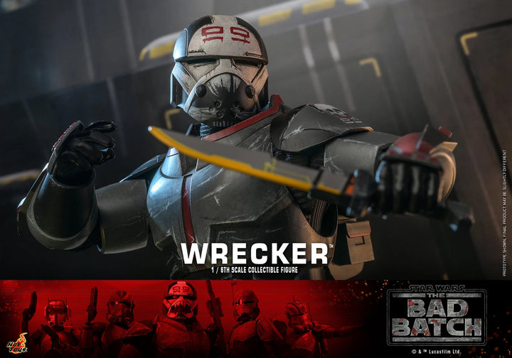 Hot Toys 1/6th Scale Figure Star Wars The Bad Batch Wrecker