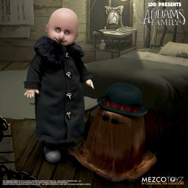 Living Dead Dolls Present The Addams Family Fester & It 2 Pack