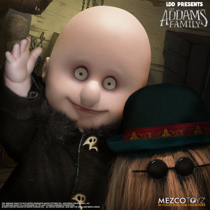 Living Dead Dolls Present The Addams Family Fester & It 2 Pack