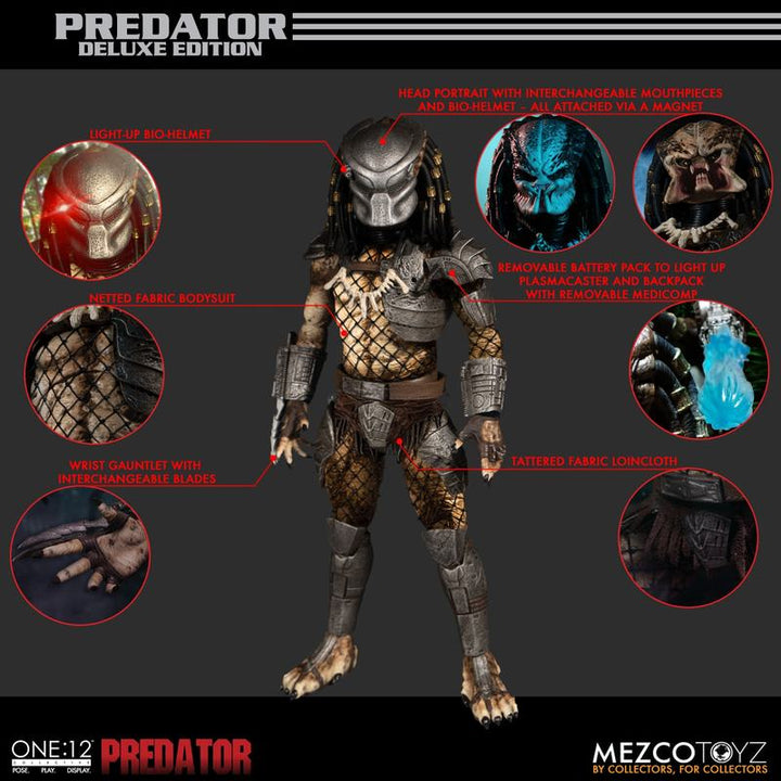 Predator One:12 Collective Predator Deluxe Edition Action Figure
